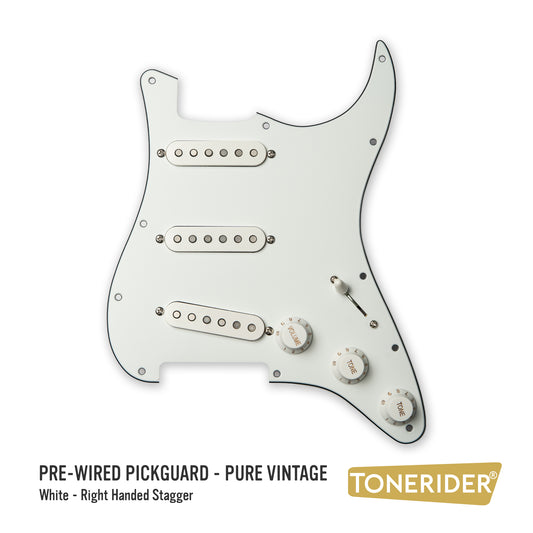 Pre-Wired Strat® Pickguard with Pure Vintage Pickup Set