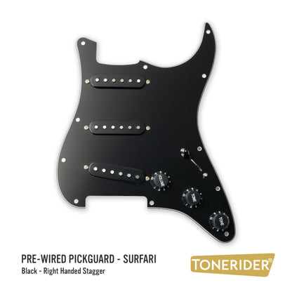 Pre-Wired Strat® Pickguard with Surfari Pickup Set